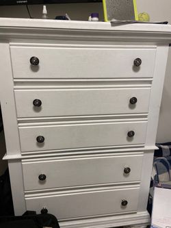 Tall dresser and nightstand