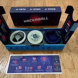 Hackaball, a programmable toy designed to teach children basic coding concepts through active play