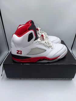 🔥 Air Jordan 5 Retro “Fire Red”  👟 Shoe Size 11 Men’s