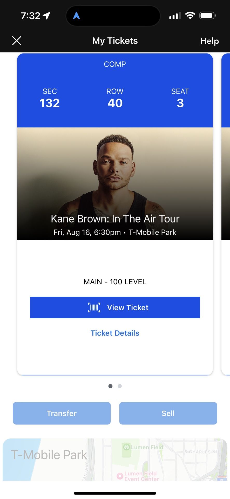Kane Brown - SEATTLE TONIGHT