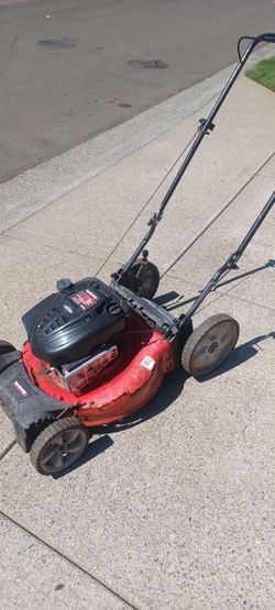 Yard Machine push lawn mower motor runs good deck is rotten