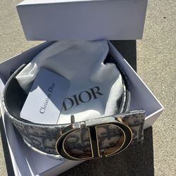 Men’s Dior Gold Enamel Belt