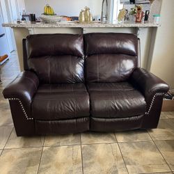 Leather Couch 