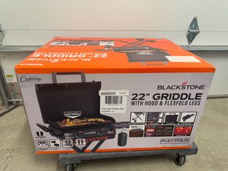 Blackstone 2-Burner 22" Propane Griddle with Flexfold Legs Brand New⁠ Sealed