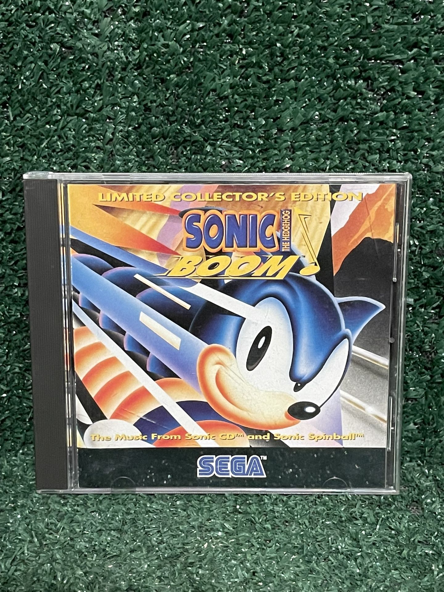 Sonic The Hedgehog Boom- Spencer Nilson( Audio CD, 1994,Qsound). Fast Ship!