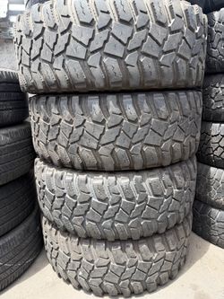 Vendo set de llantas 315/70r17 cooper tire en perfectas condiciones de Vida