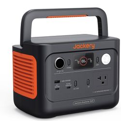 Jackery Explorer 240 v2 Portable Power Station, 256Wh LiFePO4 Battery with 300W AC/100W USB-C Output, 1Hr Fast Charging, Versatile Scenarios-Outdoor/C