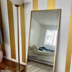 Full Body Mirror Gold
