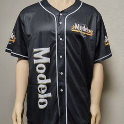 Black Cerveza Modelo Baseball Jersey Negra - XL