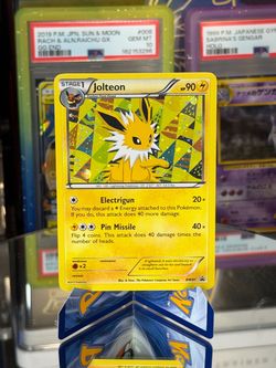 Jolteon black and white promo