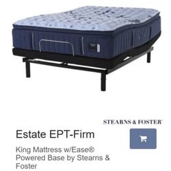 Luxury Massage Bed With Adjustable Lux Mattress (Sterns & Foster) With Remote Control 