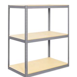 Wide Span Storage Rack - Particle Board, 60 x 36 x 72"