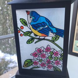 Blue Bird Lantern