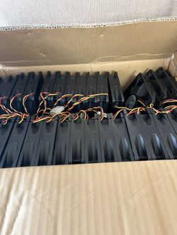 PC 12mm Fan 12v Box Of Fans