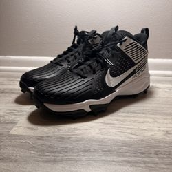 $60 OBO NEW Nike Football Cleats Size 15.5 Black White Nike Force Zoom