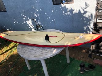 Surfboard, John Kies signed board 7’6”