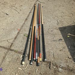 Price Is Firm.. 8 Pool Cues