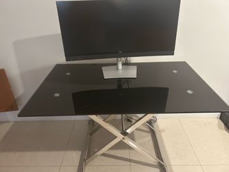 Glass Desk