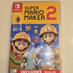 Super Mario Maker 2 for Nintendo switch