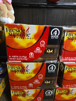 Fireside supreme firelogs