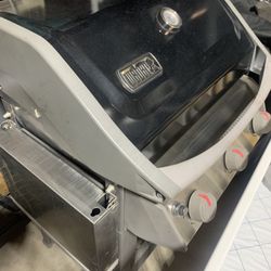 Weber GS4 II 2 Red Silver And Black BBQ Grill Propane 3 Burners