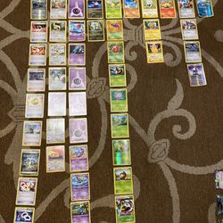 Lot of 70 Pokemon cards