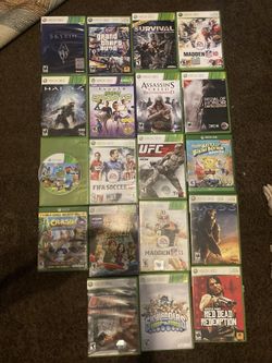 Xbox 360 Games Read Description 