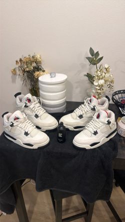 Jordan 4 size 12 and size 6y