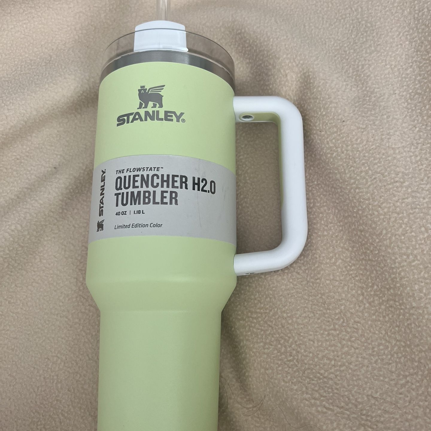 Stanley The Quencher H2.0 FlowState Tumbler Limited Edition Color | 40 OZ -  Citron