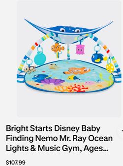 Finding Nemo Tummy Time Play Mat