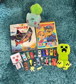 Boys toys & books