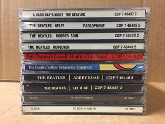 Beatles CD Lot