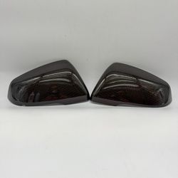 2020-2025 Toyota Supra BMW Z4 Carbon Fiber Mirror Caps OEM Used (contact info removed) (contact info removed)