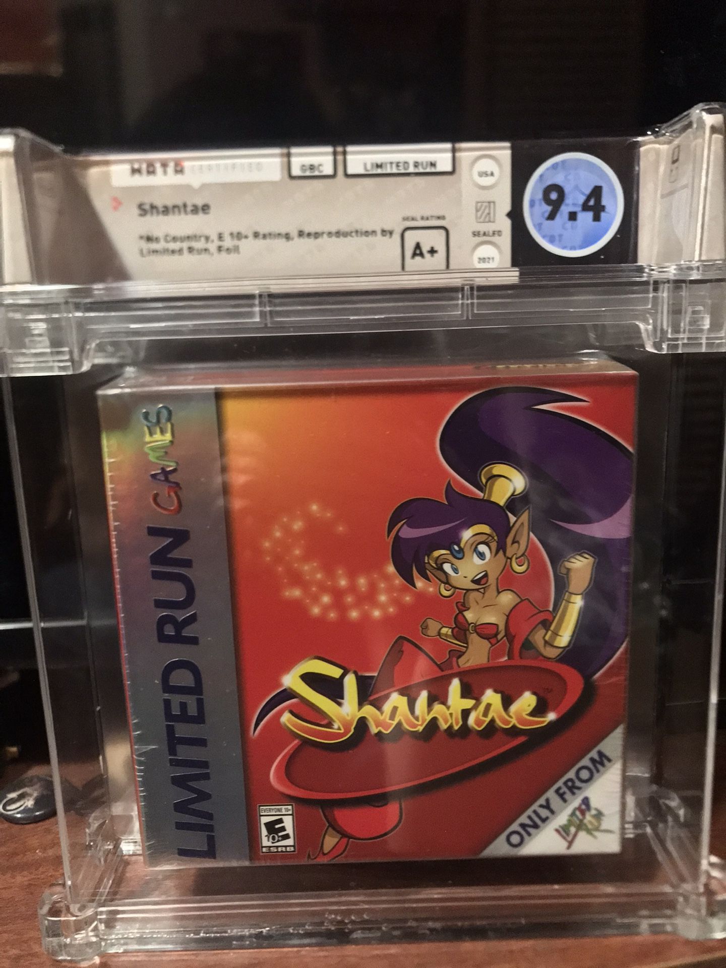 Shantae for Gameboy Color Wata Graded 9.4 A+