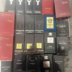 Designer Cologne Bundle – Tom Ford, Creed, YSL & More (Sealed)