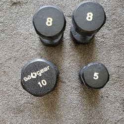 Dumbbell - set of 4