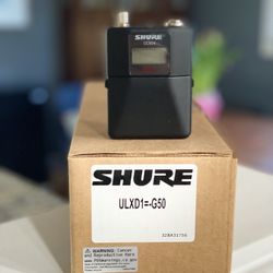 SHURE ULXD4d / 2 Shure Ulxd1’s /G50
