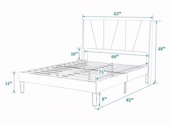 Queen Platform Bed Frame