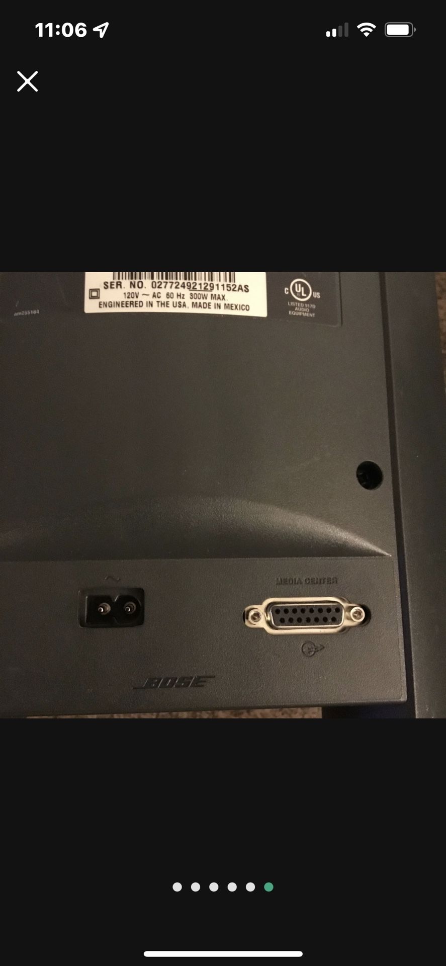 BOSE PS3-2-1 Powered Speakers System 