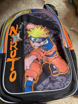 Brand new with tags Naruto backpack