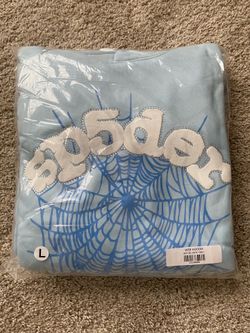 Baby blue Spider hoodie