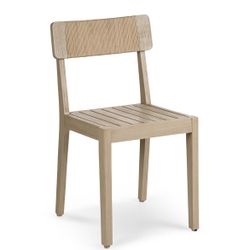 Four Brand New Mario Oak Dining Chairs By Article