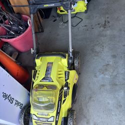 40v Ryobi Brushless Lawn Mower