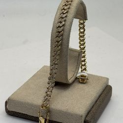 Diamond Cuban Link Bracelet 