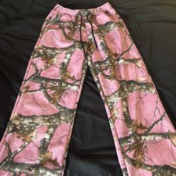 Pink Camouflage Sweatpants