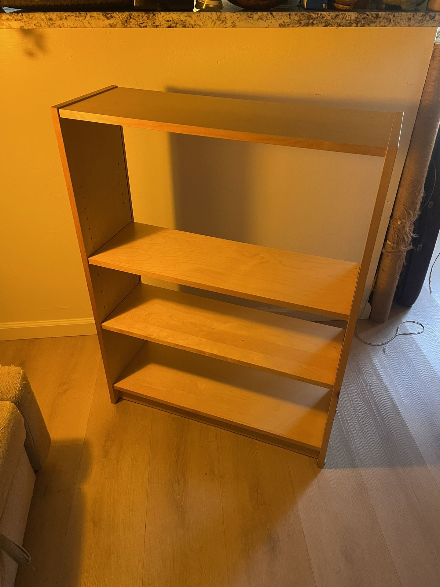 Blonde Bookshelf