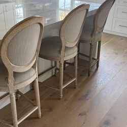 RH RESTORATION HARDWARE COUNTER STOOLS
