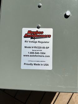 Hughes Autoformer 50 Amp
