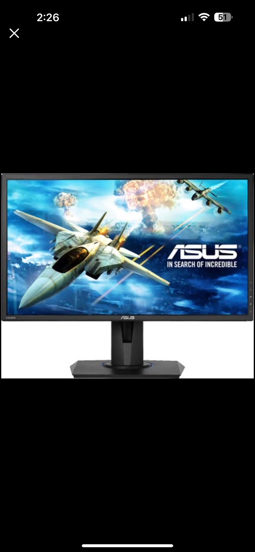 ASUS Gaming monitor VG245H 24"