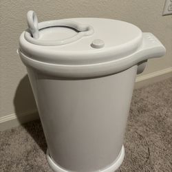 Ubbi Diaper Pail, White